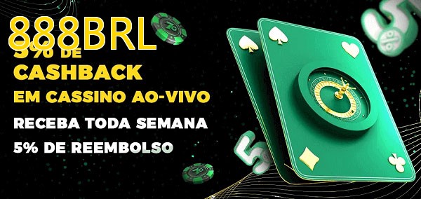 Promoções do cassino ao Vivo 888BRL